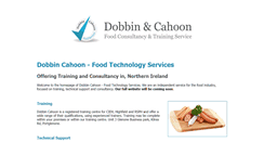 Desktop Screenshot of foodtechnologyservices.co.uk